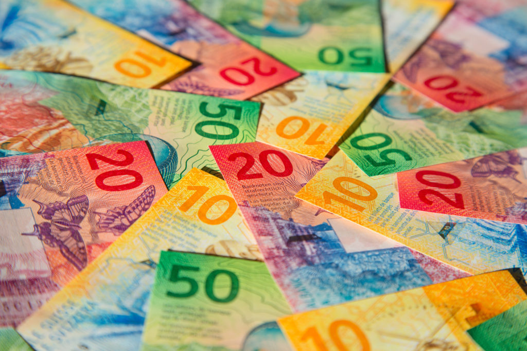 Swiss Francs Tresmer AG Automat Cash Handling